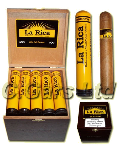 La Rica Robusto Tubed Box 25s