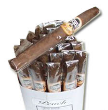 Flavoured Purito Peach Cigars - 10s