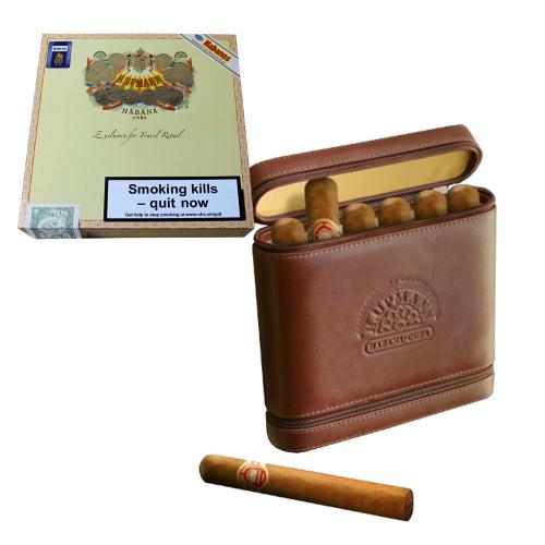 H. Upmann Robusto Travel Humidor - 6 Robusto Cigar (Discontinued)