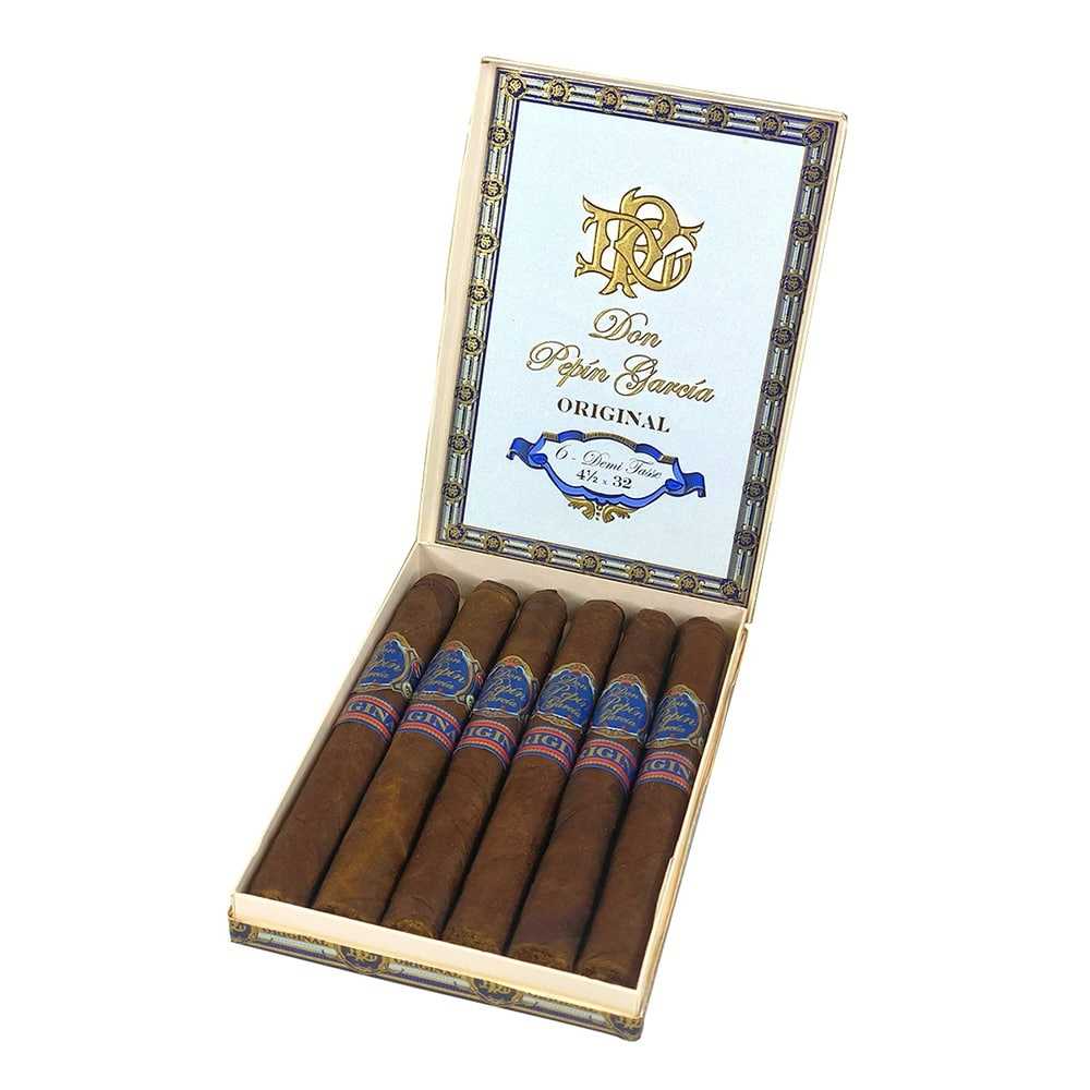 Don Pepin Garcia Original Blue Demitasse Petaca