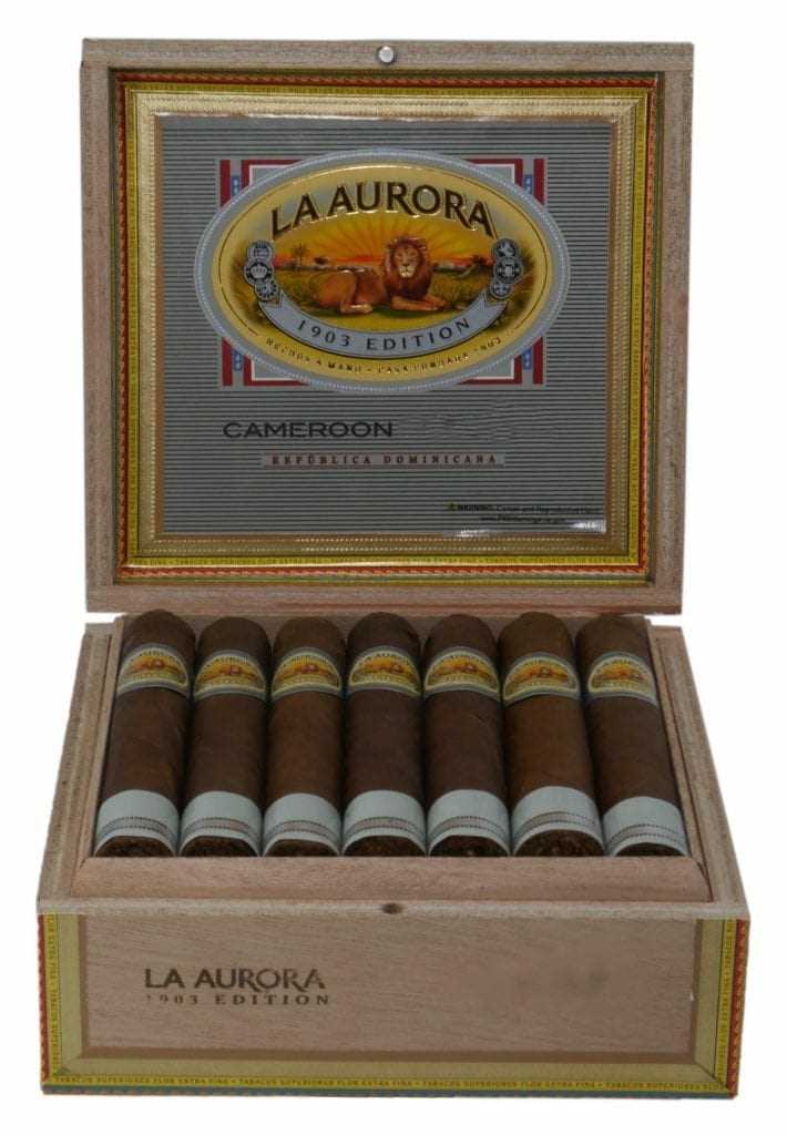 La Aurora Preferidos 1903 Edition Platinum Cameroon Corona