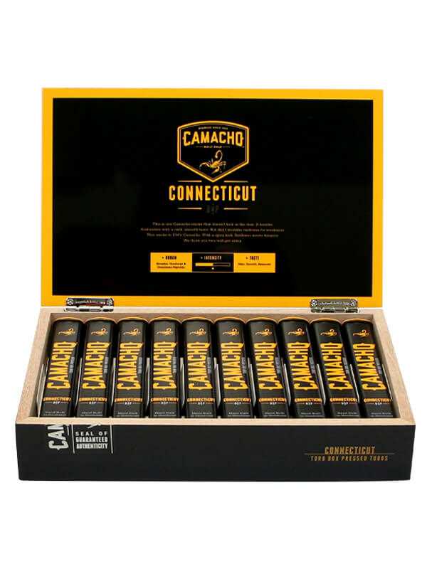 Camacho Connecticut Box-Pressed Toro Tubo