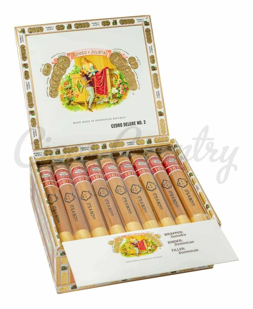 Romeo y Julieta 1875 Cedro Deluxe No 2 It's a Boy!