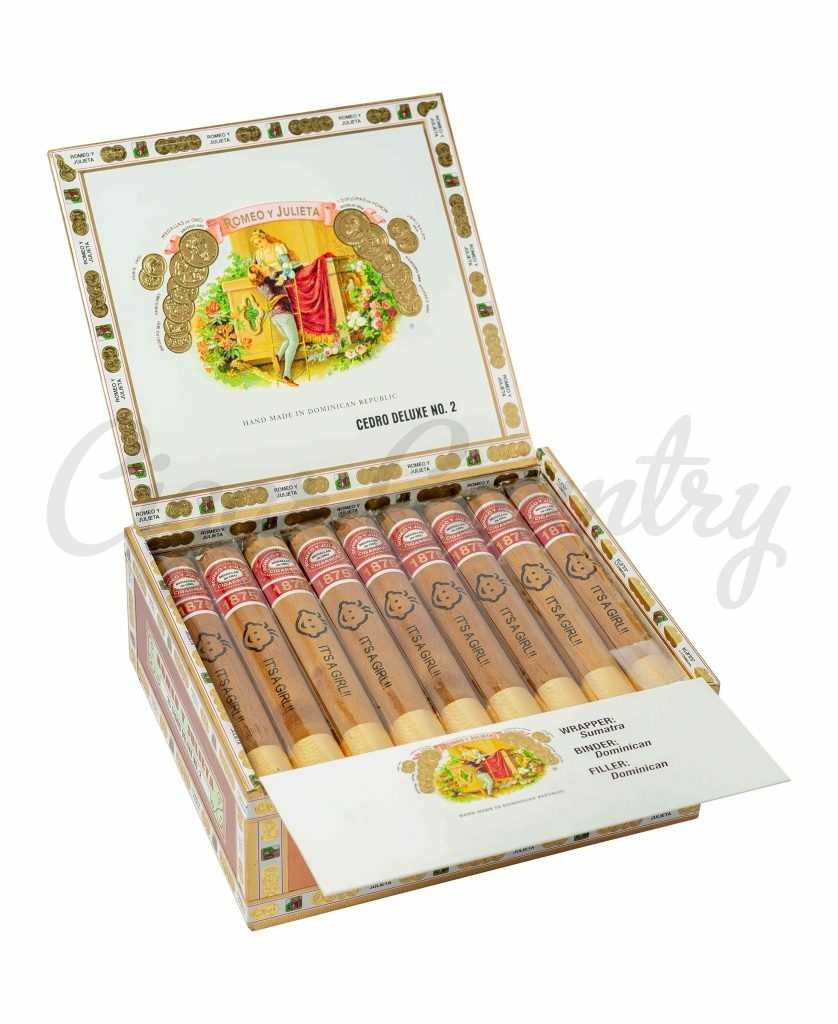 Romeo y Julieta 1875 Cedro Deluxe No 2 It's a Girl!