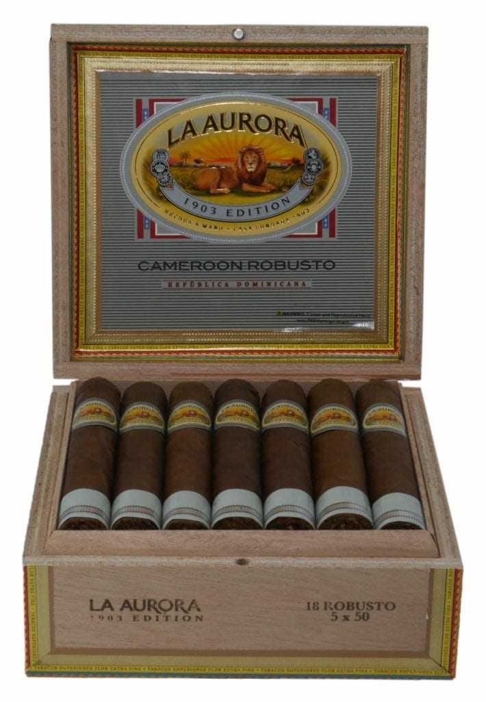 La Aurora Preferidos 1903 Edition Platinum Cameroon Robusto