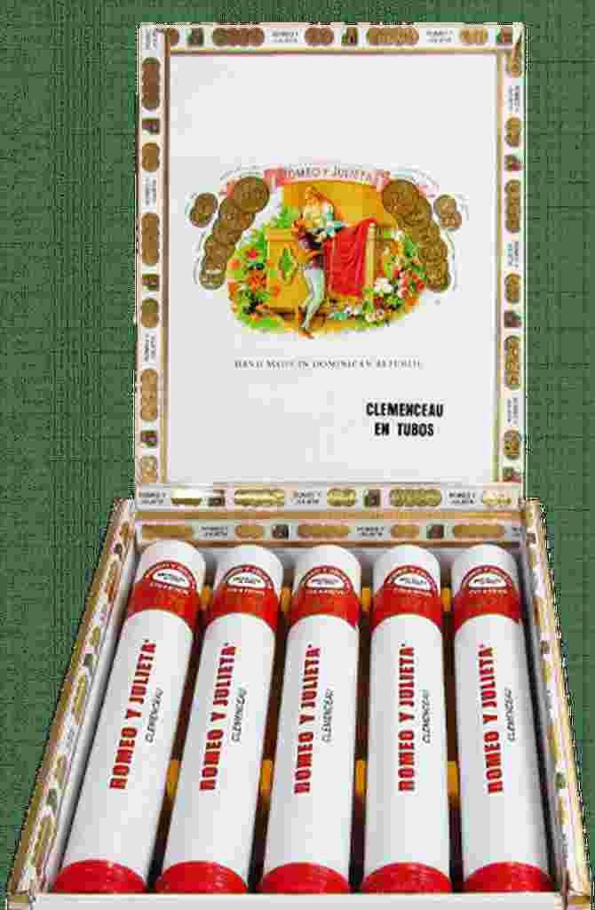 Romeo y Julieta 1875 Clemenceau en Tubos