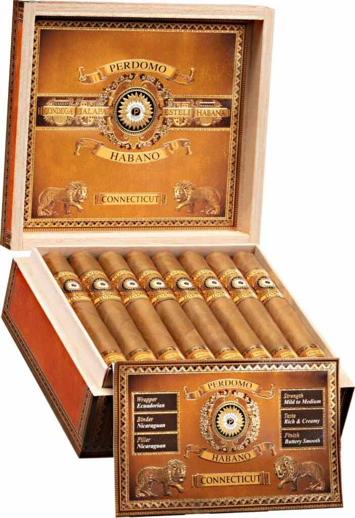 Perdomo Habano Bourbon Barrel-Aged Connecticut Churchill