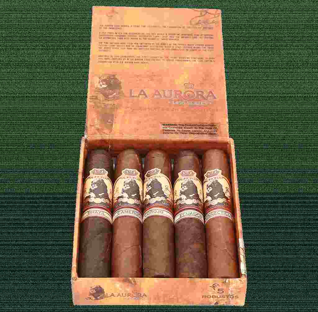 La Aurora 1495 Series Connoisseur Robusto Selection