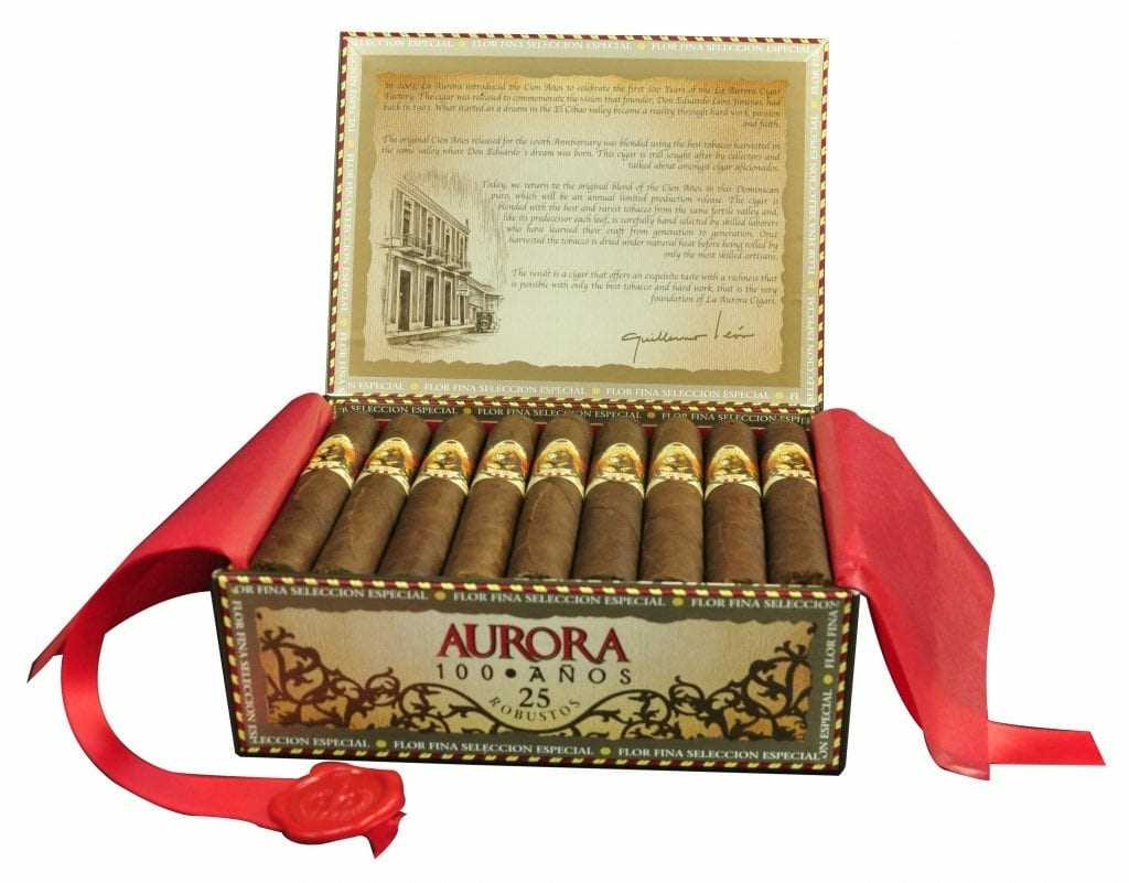 La Aurora 100 Años Especial Robusto Maduro